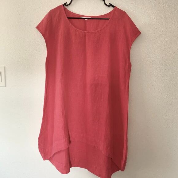bryn Walker Tunic linen Top - Picture 1 of 11